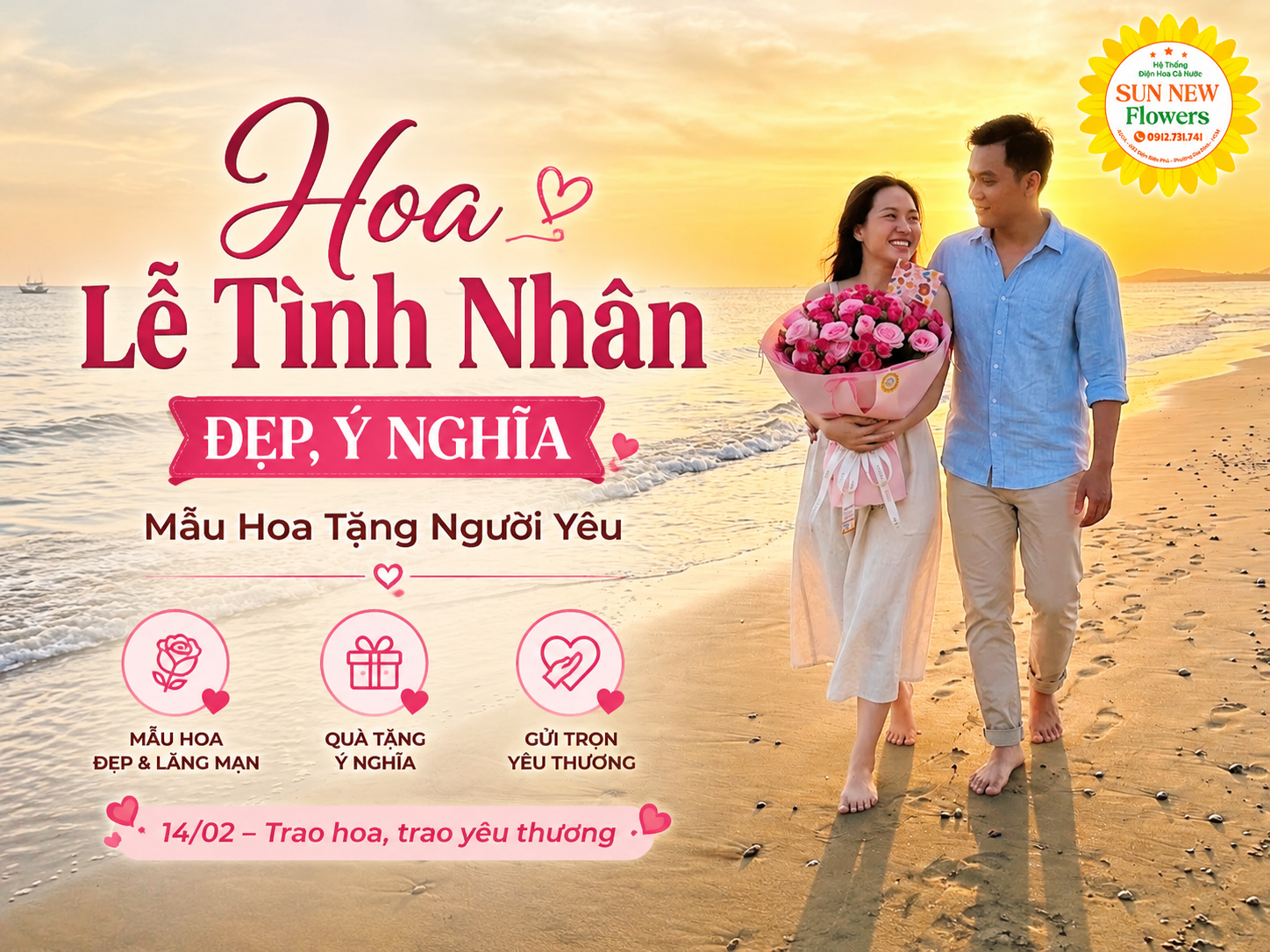 Hoa Lễ Tình Nhân Đẹp, Ý Nghĩa – Mẫu Hoa Tặng Người Yêu