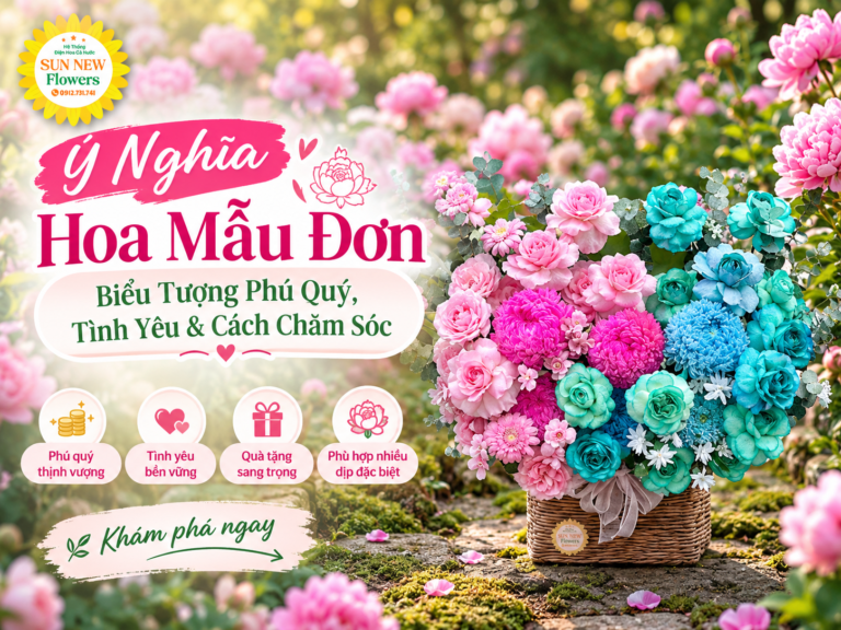 Ý Nghĩa Hoa Mẫu Đơn: Biểu Tượng Phú Quý, Tình Yêu & Cách Chăm Sóc