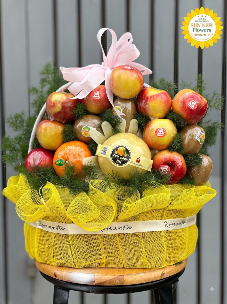 Giỏ trái cây tươi ngon tổng hợp cao cấp