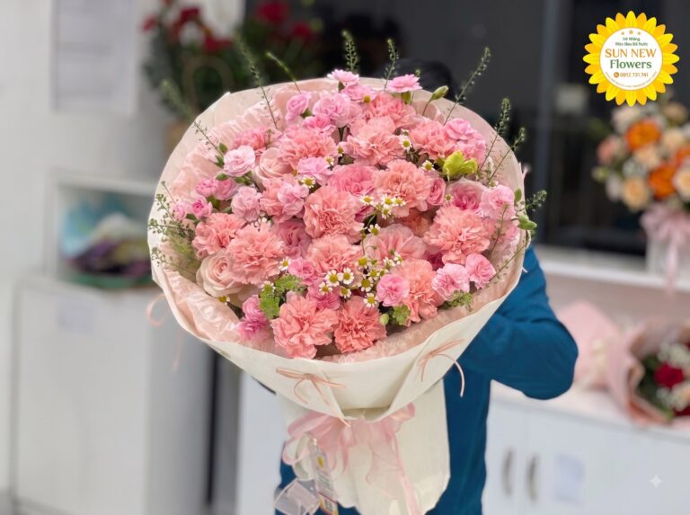 Hoa cẩm chướng tặng Mẹ – Tri ân đấng sinh thành