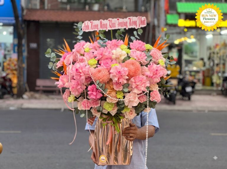 Hoa chúc mừng khai trương và sự kiện