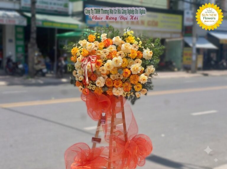 Kệ hoa phong thủy hợp mệnh Thổ