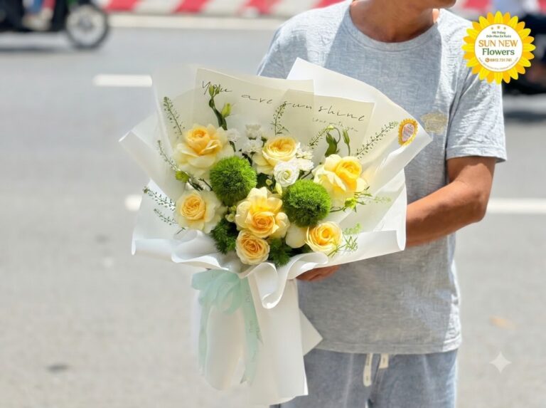 Bó hoa hồng mini tặng bạn lễ tốt nghiệp giá rẻ