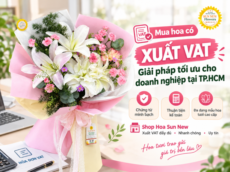 Mua hoa có xuất VAT: Giải pháp tối ưu cho doanh nghiệp tại TP.HCM